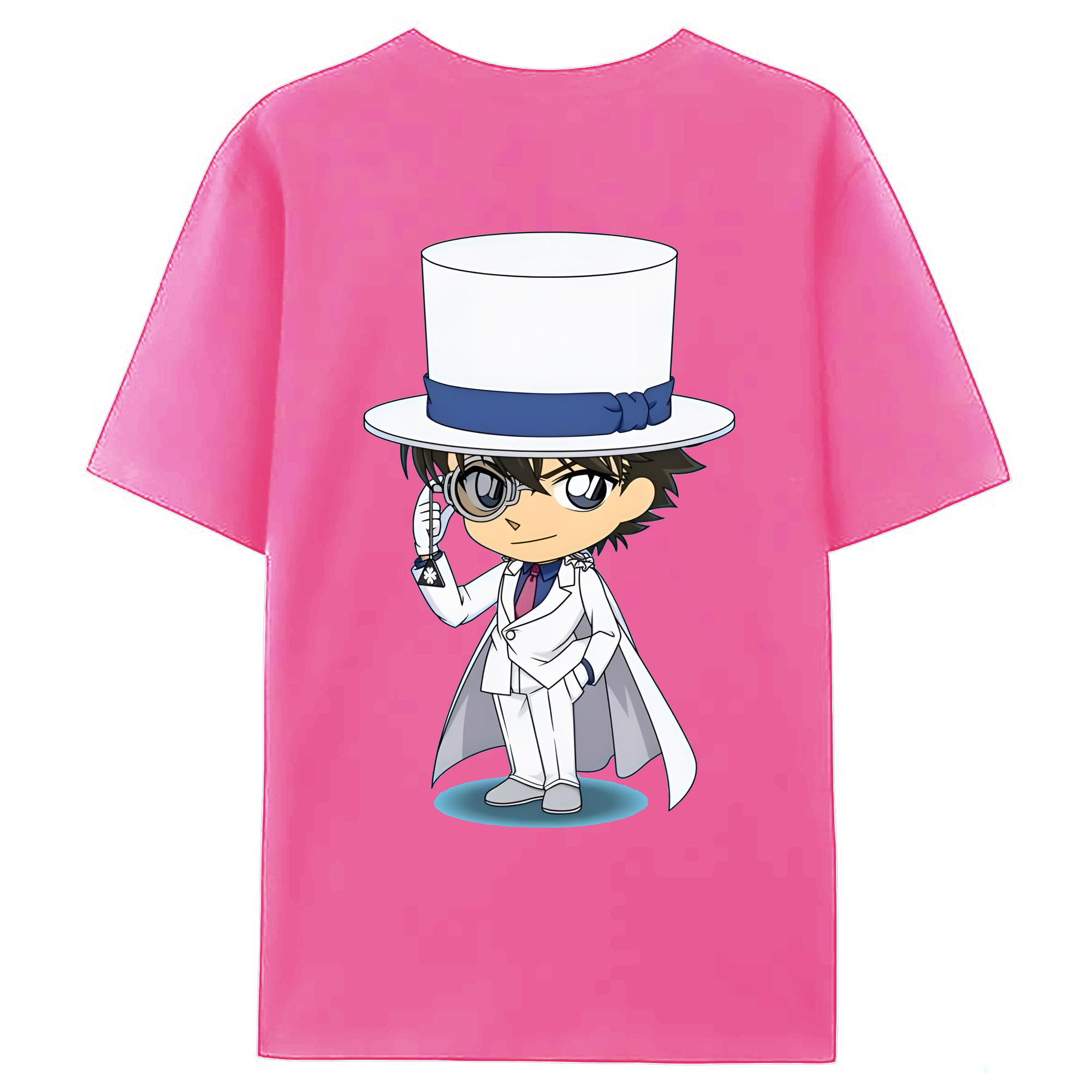 （画像用） 名探偵コナン くろば かいと Detective Conan Kuroba Kaito レディース半袖Tシャツ(バックプリント)